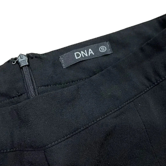 DNA Black Split Hem Pants S - Picture 4 of 5
